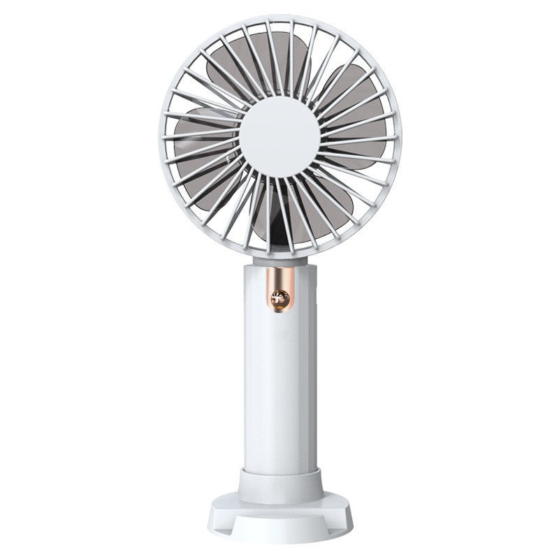 New high-speed usb mini fan - portable digital display, stepless speed control, powerful wind, long battery life - wholesale handheld fan