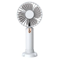 New high-speed usb mini fan - portable digital display, stepless speed control, powerful wind, long battery life - wholesale handheld fan