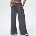 New arrival cross-border brushed pants drape drawstring pants loosecasual pants women's sports fitness elastic loose pants women