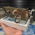 Electroplated breathable heat dissipation shell suitable for huawei p70pro mobile phone case magnetic gyro bracket mate60pro hard shell