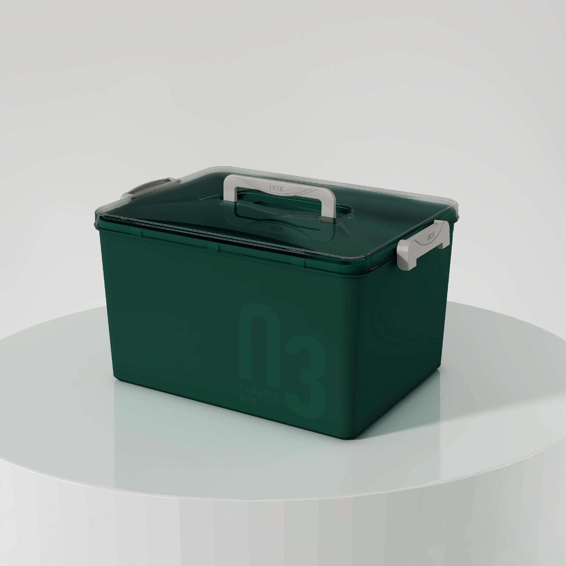 Customizable color storage box Household solid color plastic PET finishing box Snack clothes storage solid color storage box