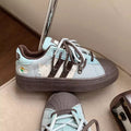 Japanese style shell head preppy style color matching white shoes women's 2026autumnew arrivaleasiest for matchk-stylestylish trendy shoes sneakers