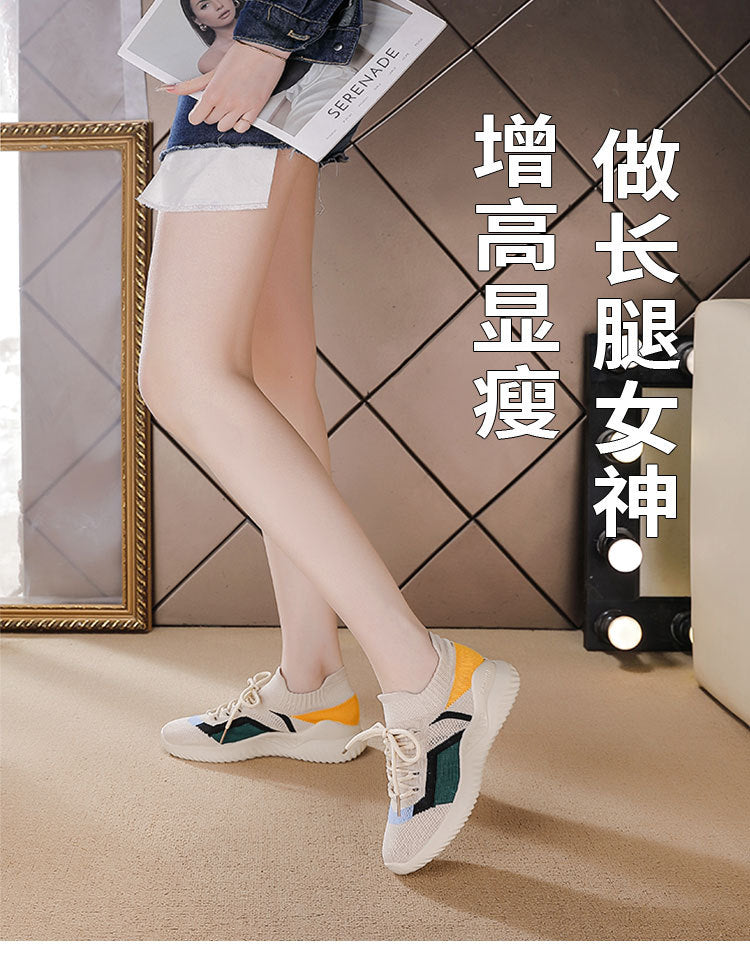 2026 spring new women's flyknit shoes - versatile mesh breathable lightweight shock-absorbing casual athletic running shoes (yeezy style)