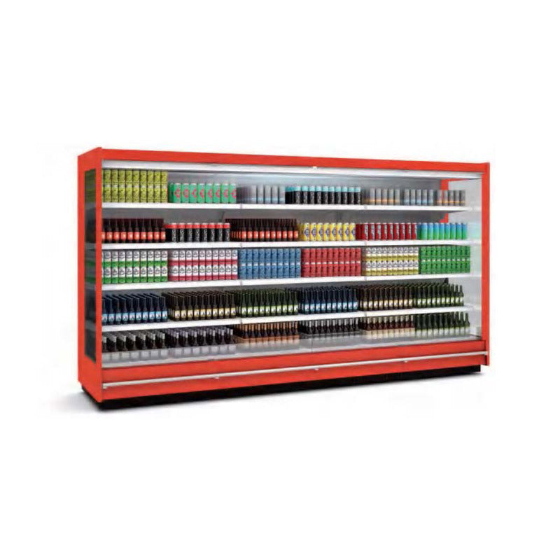 Custom cold storage display cases: commercial air curtain freezers, fruit freshness keepers, fresh food ordering vitrines, supermarket yogurt & beverage refrigerated display cabinets