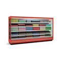 Custom cold storage display cases: commercial air curtain freezers, fruit freshness keepers, fresh food ordering vitrines, supermarket yogurt & beverage refrigerated display cabinets
