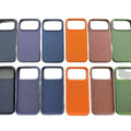 Suitable for iphone17promax two-in-one leather imitation original mobile phone case apple 16 magnetic large window mobile phone case