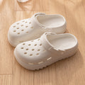 Collection of croc shoes eva croc shoes men's 2025 new beach anti-odor stomping on shit slippers women's summer outer