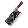 Forged kitchen knife for home kitchen knife for chopping and slicing, manufacturer in stock 20 yuan model running jianghu knife