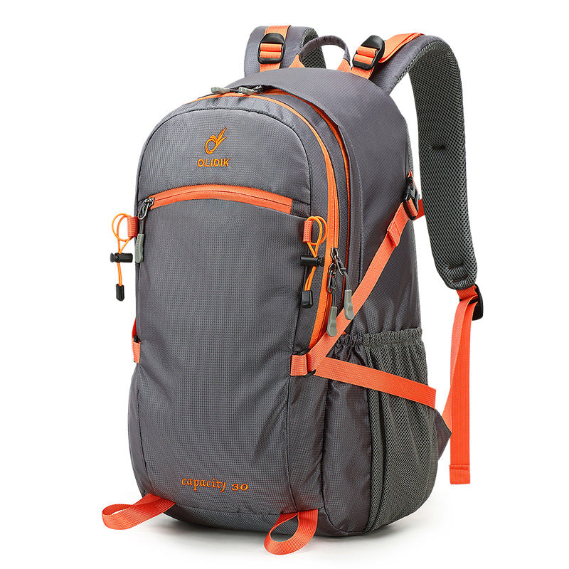 Outdoor mountaineering bag men's and women's travel backpack lightweight large capacity lightweight water-proof travel hiking backpack