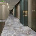 Hotel corridor aisle carpet new chinoiserie nylon printing 800g thickeneded flame retardant b1 pass-through floor stain-resistant aisle carpet