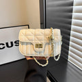 Wholesale of niche design small bags: new trendy diamond quilted chain fashionable minimalist shoulder & crossbody small square bags