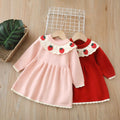 Girls' christmas sweater dress - new autumn/winter  collection - children's new year's outfit - baby's first birthday dress - princess dress