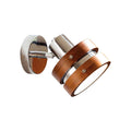 Nordic style solid wood iron led retro wall lamp 3-5㎡ bedroom and living room essential wall lamp