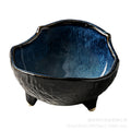 New arrival special-shaped bowl japanese style creative sashimi bowl ceramic stylish dessert bowl salad bowl for home side dish ceramic bowl