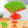 Frog balance tree - focus & balance training toy - kids' stacking game - two-player interactive tabletop puzzle