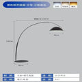 Designer stylish fishing lamp bedroom living room sofa next to floor lamp hotel classy atmosphere vertical lamp