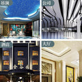 Household outdoor waterproofled light strip super bright white light strip outdoor exterior wall construction site tunnel lighting 220v