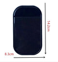 Car anti-slip mat, thickened and oversized silicone pad for dashboard, high-temperature resistant, interior phone holder mat