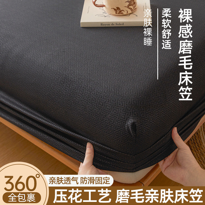 Amazon foreign trade domestic sales cross-border e-commerce amazon aliexpress single fitted sheet three-piece set european and american size fitted sheet