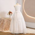 Girls' fashionable and stylish simple dress - chiffon princess dress for mid-to-large children - summer clothing - cross-border wholesale
