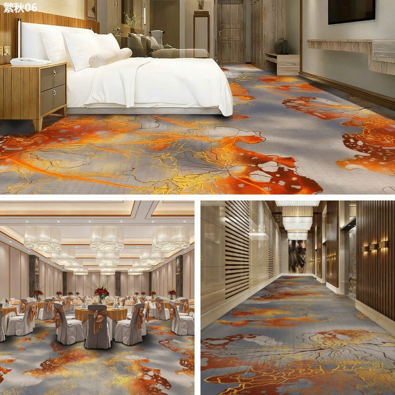 Factory direct hotel carpet - fire retardant b1 rated - commercial soundproofing - ideal for ktv, clubs, hotels, hallways, and aisle full coverage
