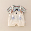 Summersuitcutefake two-piece baby girlfashioncute onesie infant romper outing clothes romper
