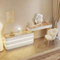 Creamy white 102 table + fairy mirror + fairy chair combo