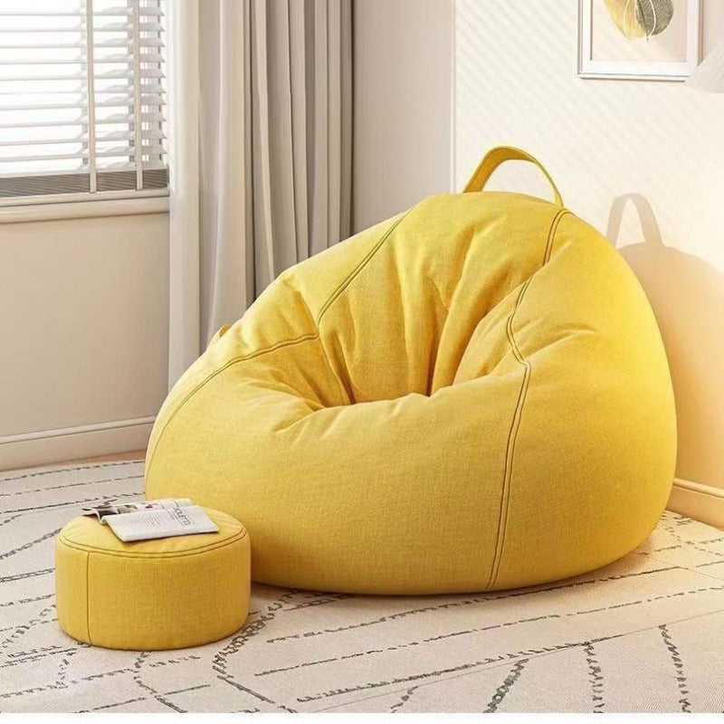 Factory direct lazy sofa single bean bag small apartment living room balcony chair bedroom tatami lounge chair pouf