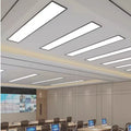 Embedded led linear light for gypsum board ceiling, recessed strip light, concealed linear light, panel light for office spaces