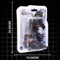 Kids puzzle mini robot toy boy retro moving train combined deformation dinosaur engineering vehicle steel armor beast