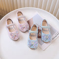 Girls' leather shoes - princess style - new spring/autumn  collection - soft sole performance shoes for little girls - non-slip flats for babies