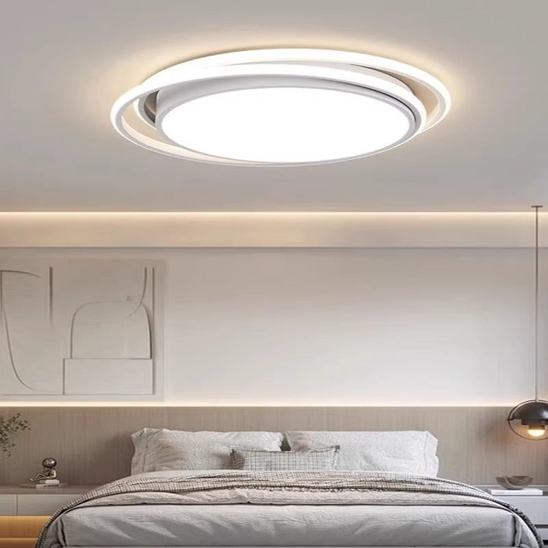 Guangdong Zhongshan living room modern simple white Internet celebrity led ceiling light bedroom whole house package combination lighting