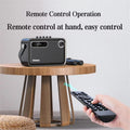 Square dance speaker, outdoor karaoke bluetooth speaker, amplifier, mobile sound card, home ktv speaker set with microphone