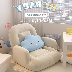 Beanbag sofa bedroom bay window windowsill tatami bed backrest foldable seat cushion backrest chair single chair