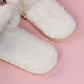 2024 new arrival slippers wholesale winter rabbit fur cotton slippers floor cotton home indoor heattech parent-child confinement slippers