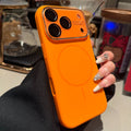 Instantly transform your phone with this ultra-thin, liquid silicone magnetic case featuring 17 large viewing windows. compatible with iphone 16 and iphone 15, offering superior protection