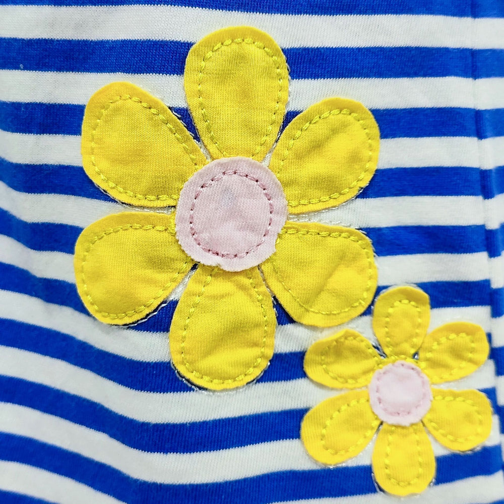 Export original order new arrival baby girl spring summer short-sleeved shorts rust small flower casualseparatessuit