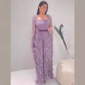 fashionelegantsexy long dress evening dress socialite aura host performance banquet dress sexy long dress