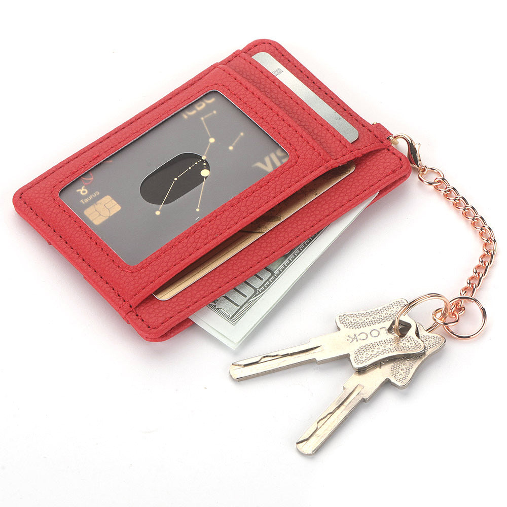 Spot unisex card cover, card bag, women's senior sense bank card protective cover, certificate, bus card bag, multi-card space