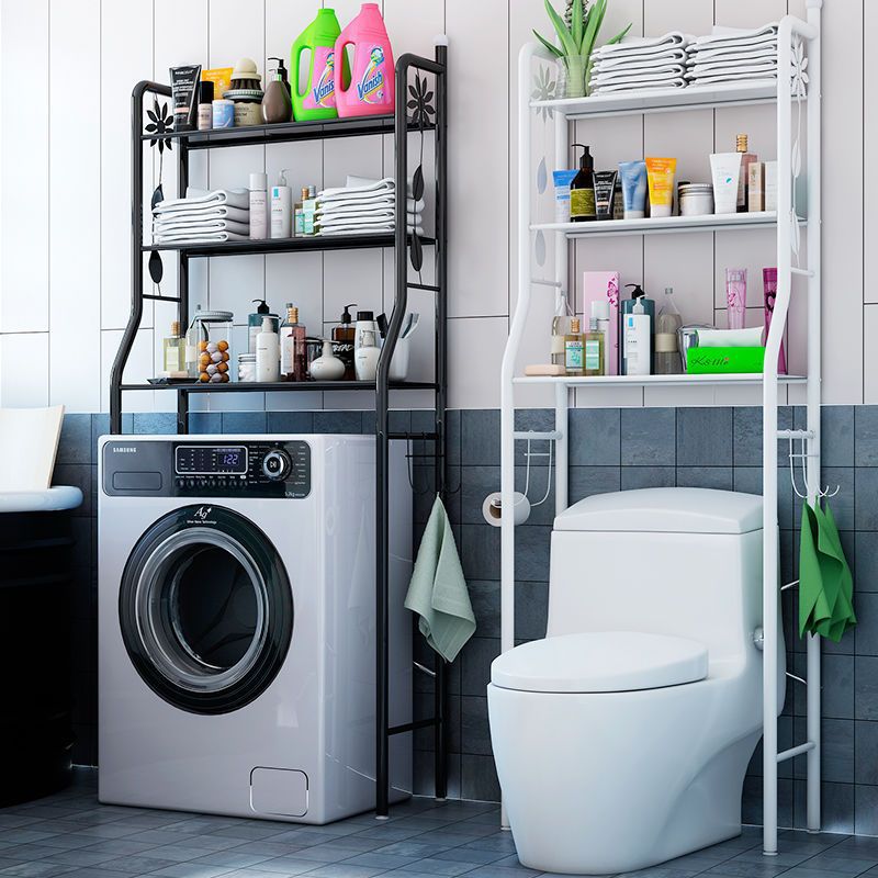 Floor-standing multi-layer bathroom bathroom storage rack toilet washing machine bathroom soap storage toilet rack