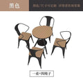Outdoor table and chair set - perfect for cafes, bubble tea shops, balconies, patios, courtyards, teas, terraces, gardens, dining tables and chairs - sun protection