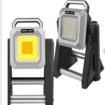 Cross-border LED floodlight outdoor lighting long battery life portable charging construction site floodlight projection light