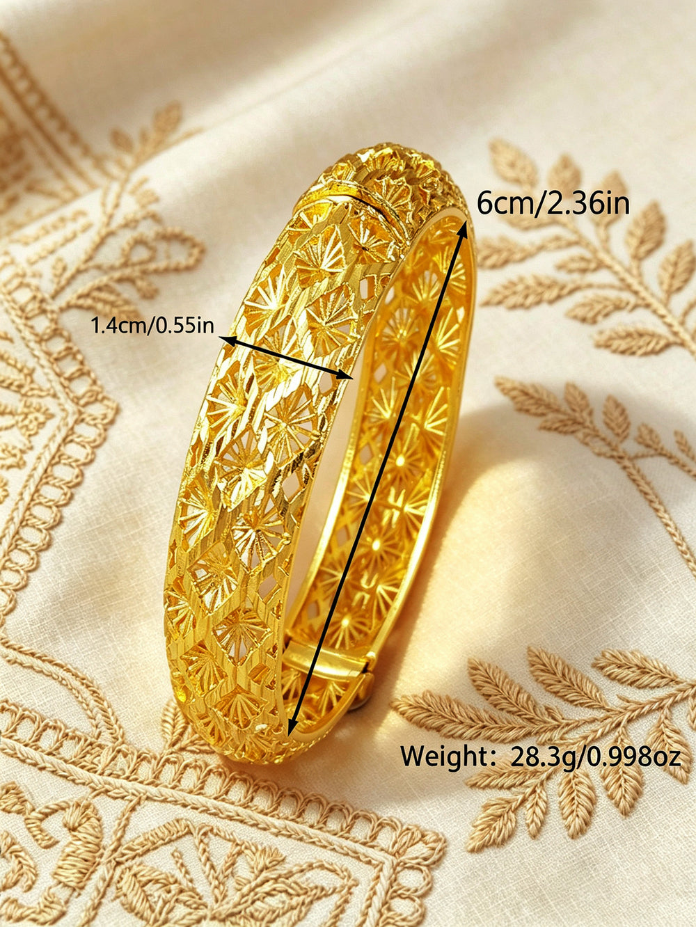 Middle eastern gold plated bangle arab jewelry wedding bridal jewelry african birthday gift