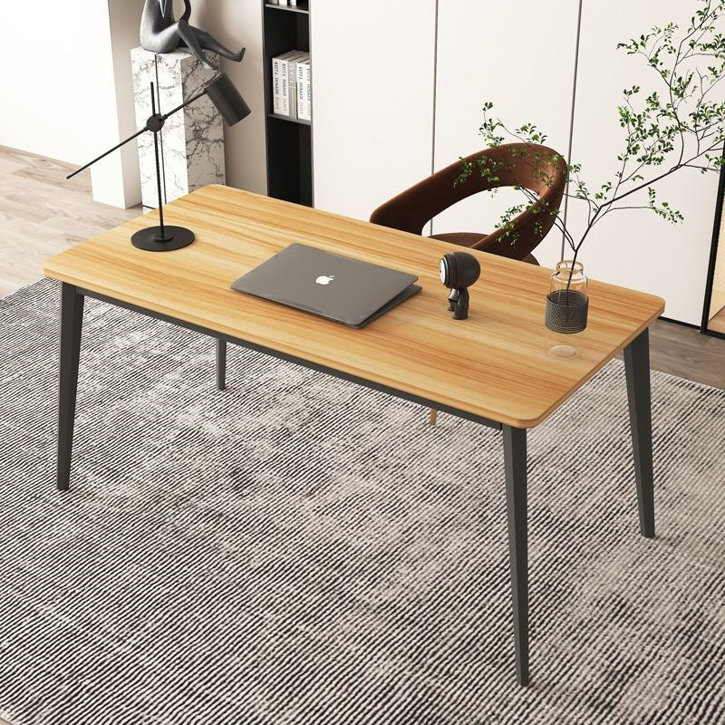 Office desk desktop computer desk light luxury study desk home bedroom study table student writing desk rectangular table