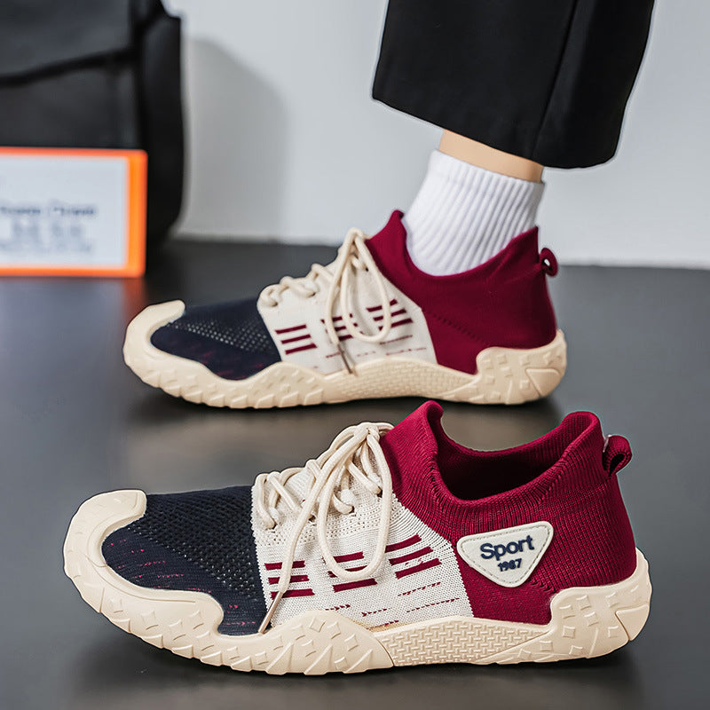 2026 summer lightweight breathable mesh sock sneakers - casual, versatile, men's lightweight anti-slip running & athletic mesh shoes