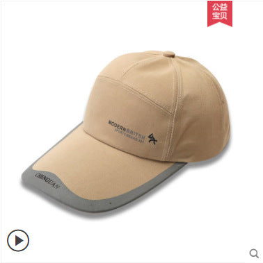 Anti-collision cap work ad monetization integrity baseball cap sports and leisure workshop work special sun cap anti-smashing
