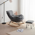 Scandinavian balcony casual chair for home rocking chair lobster chair living room nap lazy sofa chair technology cloth popular chair