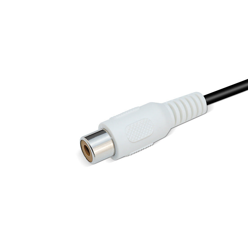 3.5Mm stereo public to 2RCA female double lotus head red and white one point two audio cable audio box adapter cable
