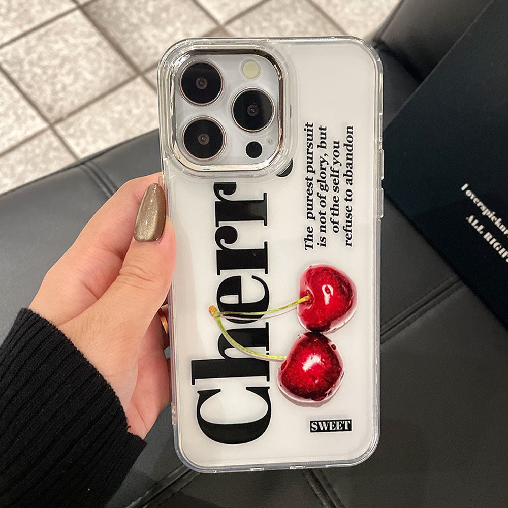 Ins suitable for apple 17promax eye-catching mobile phone case 16 transparent anti-fall protective cover apple 17 mobile phone case