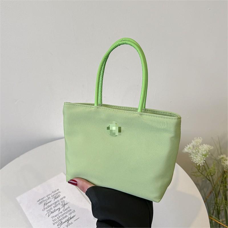 2025 Japanese simple nylon bag mini work small bag cute environmental protection bag student handbag practical mobile phone